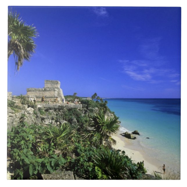 Tulum, Mexico 2 Tile (Front)