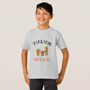 Tulum Mexico Design, boy's T-Shirt