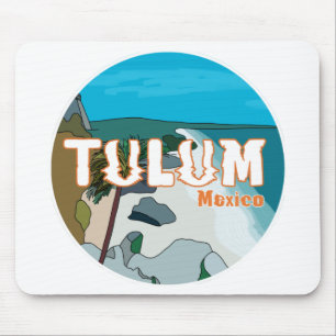 Tulum Mexico Great Gift Idea Mouse Mat