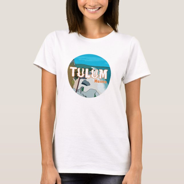 Tulum Mexico Great Gift Idea T-Shirt (Front)