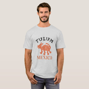 Tulum Mexico Inca Design T-Shirt