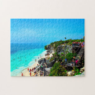 Tulum Mexico. Jigsaw Puzzle