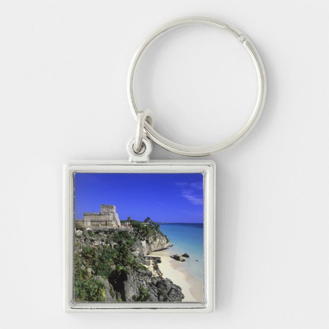 Tulum, Mexico Key Ring (Front)