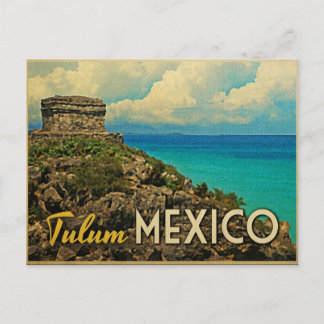 Tulum Mexico Postcard