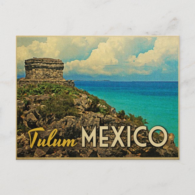 Tulum Mexico Postcard (Front)