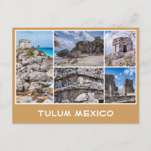 Tulum, Mexico postcard