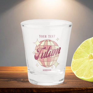 Tulum Mexico souvenir gift drink bar Shot Glass