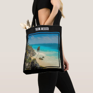 Tulum, Mexico Tropical Beach Paradise Tote Bag