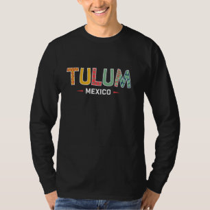 Tulum Mexico Vacation Travel Souvenir Gift Beach T T-Shirt