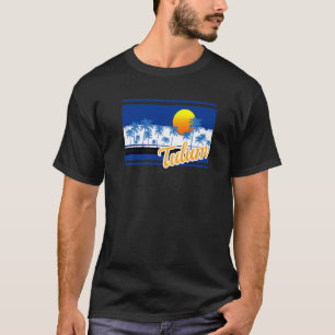 Tulum Vintage Surf Style Retro Beach T-Shirt