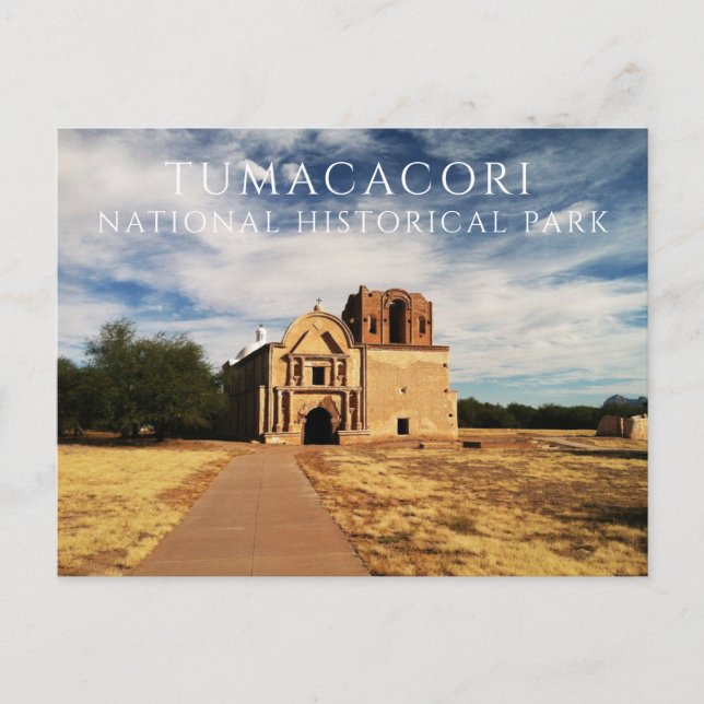 Tumacacori Mission Church National Historical Park Postcard (Front)