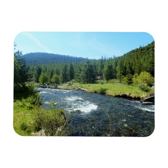 Tumalo Creek, Oregon Magnet (Horizontal)