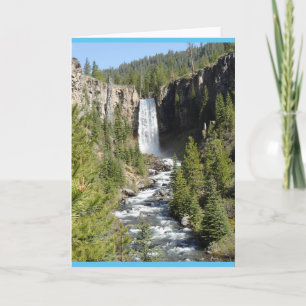 Tumalo Falls, Bend, Oregon Card