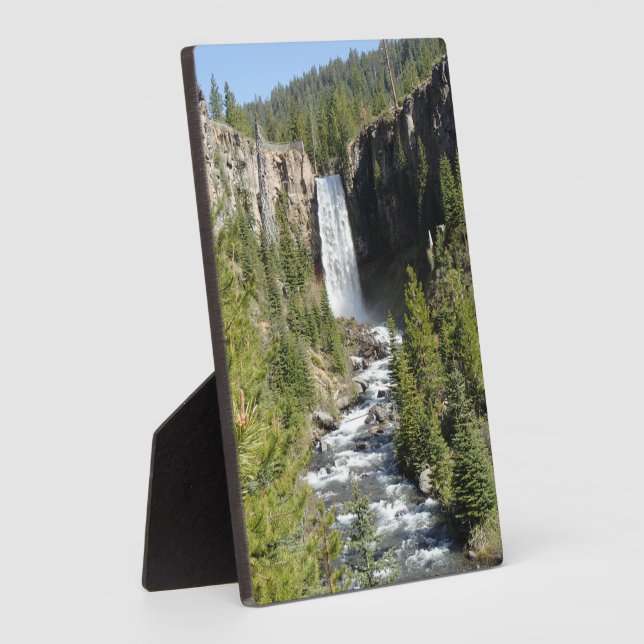 Tumalo Falls, OR Plaque (Side)