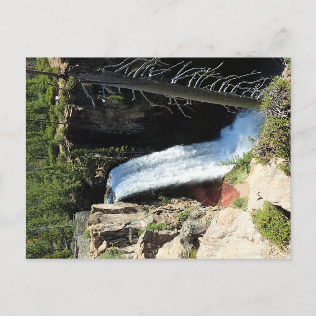 Tumalo Falls, OR Postcard (Front)