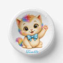 Tumble the Kitten Paperware