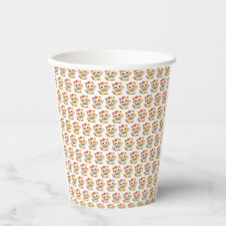 Tumble the Kitten Rainbow  Paper Cups