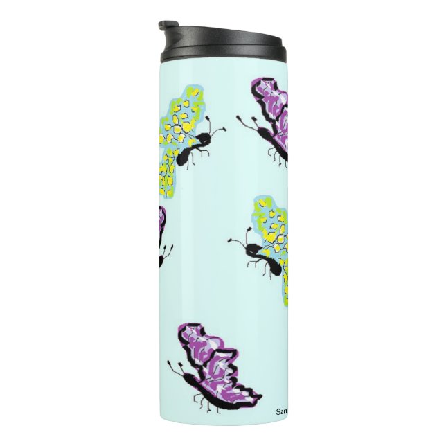 Tumbler  : Butterflies (Rotated Right)