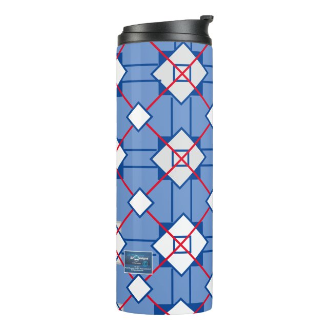 Tumbler (Red Cross) RFPMDesigns ©️2023/4 (Rotated Left)