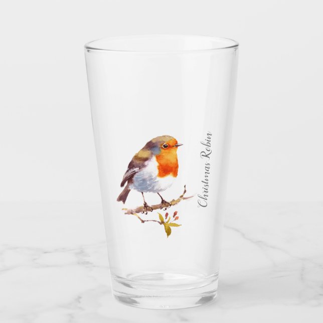 Tumblers - Robin Watercolours (Front)