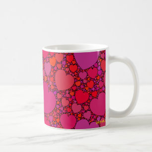 tumbling hearts 1 coffee mug