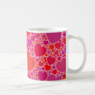 tumbling hearts 2 coffee mug