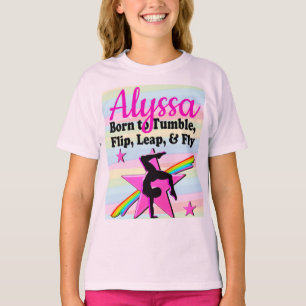 TUMBLING QUEEN GYMNASTICS GIRL T-Shirt