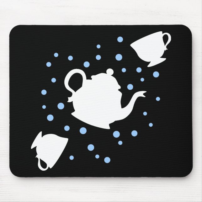 Tumbling Tea Party Mouse Mat (Front)