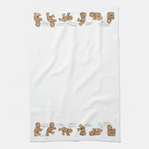 Tumbling Teddies Towel
