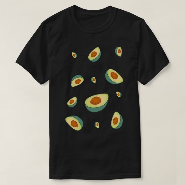 Tumblr Avocados T-Shirt (Design Front)