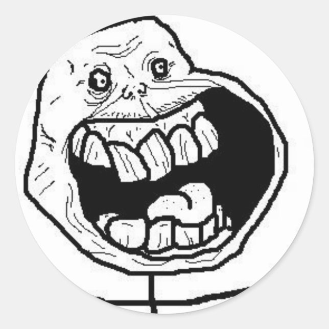 Tumblr Meme Sticker (Front)