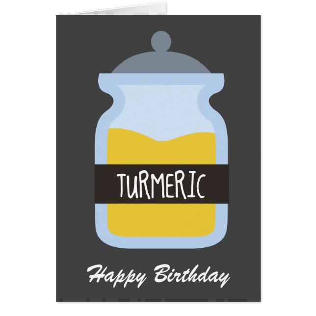 Tumeric yellow spice (Front)