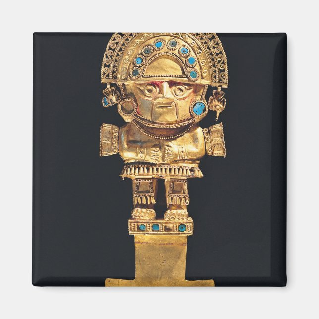 Tumi or ceremonial knife in the shape of magnet (Front)