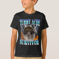 Tummy Ache Survivor Hamster Meme Funny Saying Hams