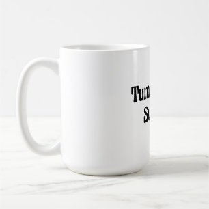 Tummy Ache Survivor in Black Funny Quote Coffee Mug