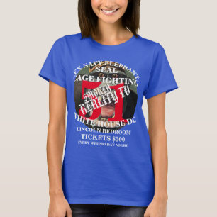 Tump Ex Navy Elephant Seal Cage Fighting Pendejo T-Shirt