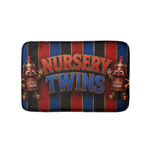 Tums cola nursery twins bathmat/bathrooms bath mat