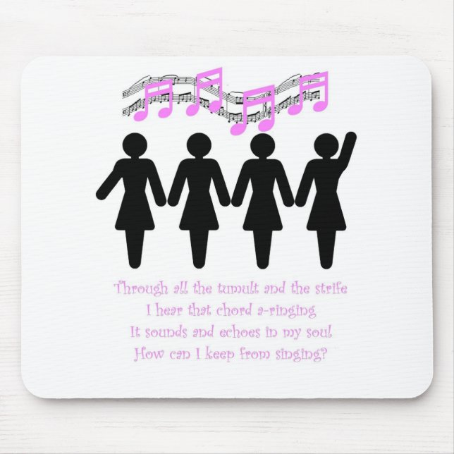 Tumult and strife mouse mat (Front)