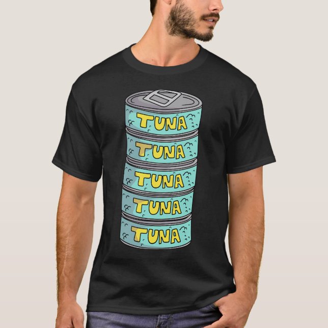 Tuna Cans T-Shirt (Front)