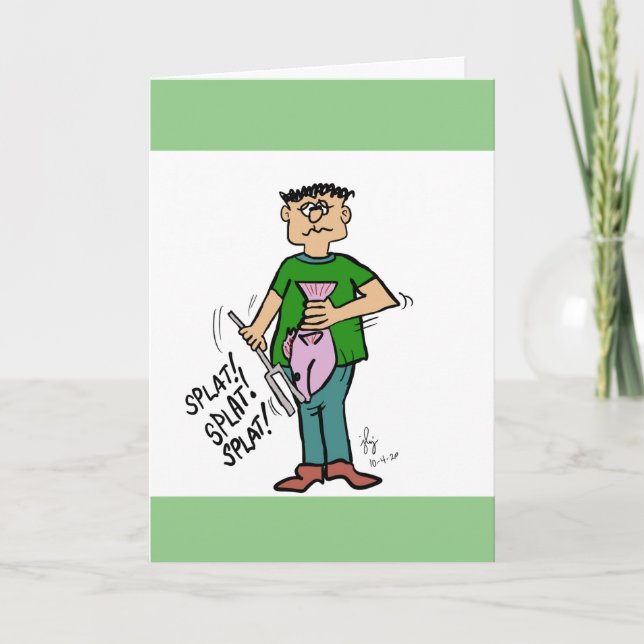 Tuna Fish greeting card (Front)