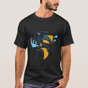 Tuna Fish Jumping From The Ocean T-Shirt