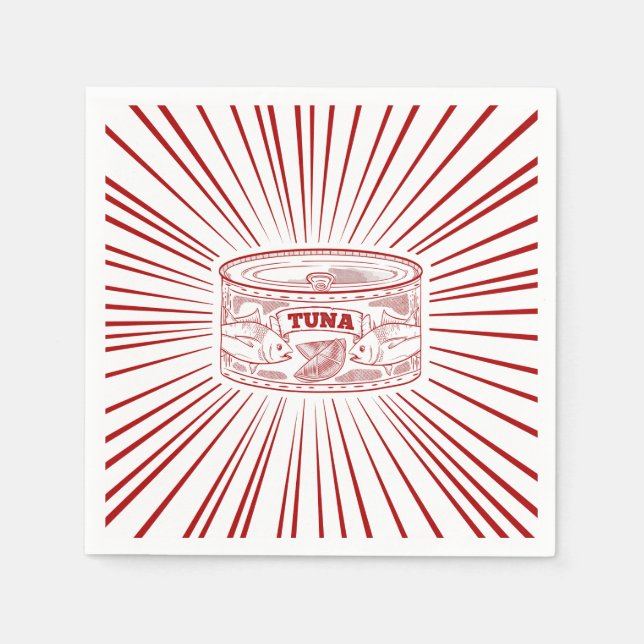 Tuna Fish Napkin (Front)