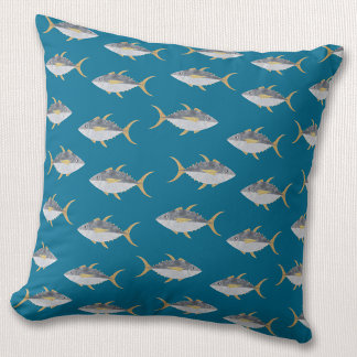 Tuna Fish Pattern Cushion