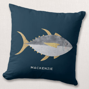 Tuna Fish Personalized Cushion