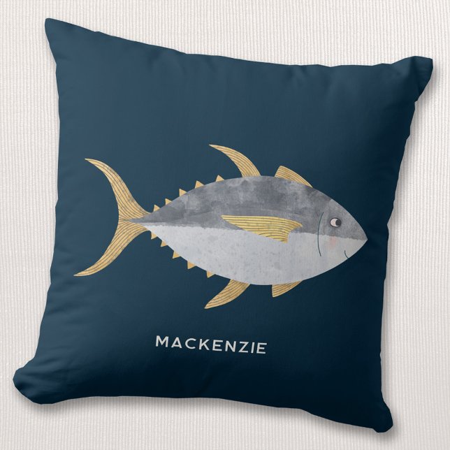 Tuna Fish Personalized Cushion (Creator Uploaded)