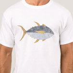 Tuna Fish T-Shirt<br><div class="desc">Fun Tuna fish with a cheeky smile,  perfect for those who like fish,  food and fishing.  Original art by Nic Squirrell.</div>