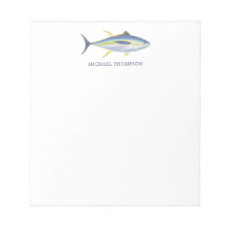 Tuna Fish Themed Stationery Notepad