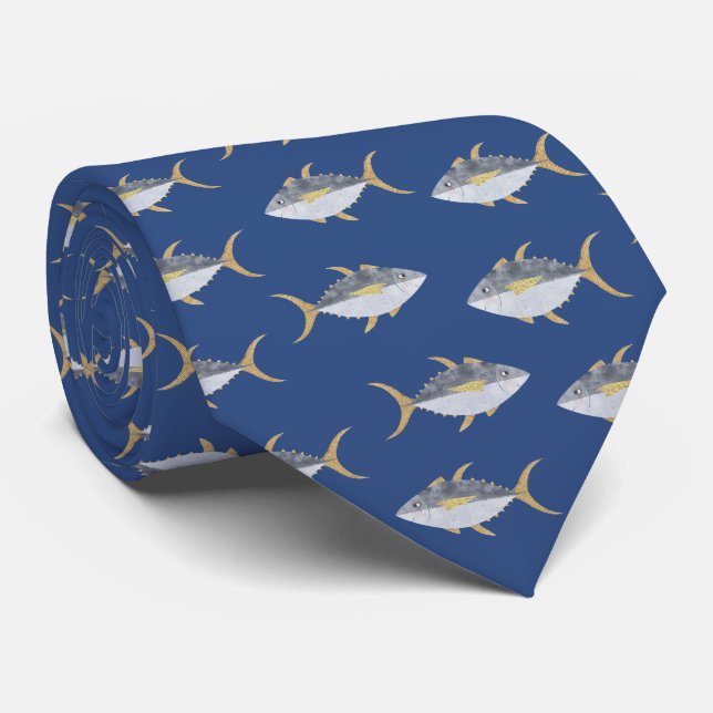 Tuna Fish Tie (Rolled)