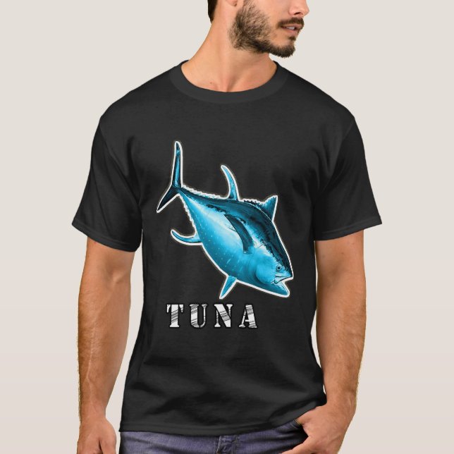 Tuna Fish Wicked Tuna National Geographic T-Shirt (Front)