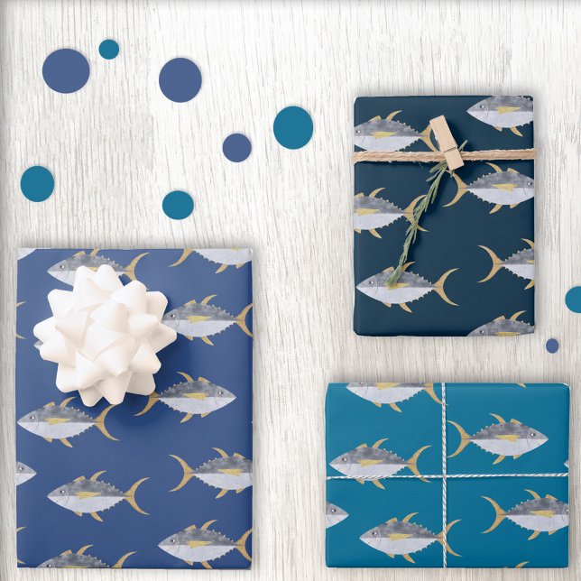 Tuna Fish Wrapping Paper Sheet (Creator Uploaded)